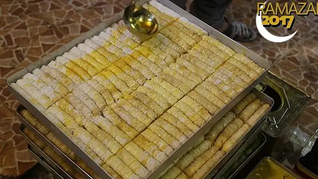 Suriye tatlıları bayramda ağızları tatlandıracak