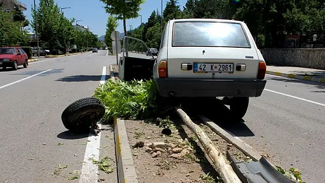 Seydişehir'de trafik kazası: 1 yaralı