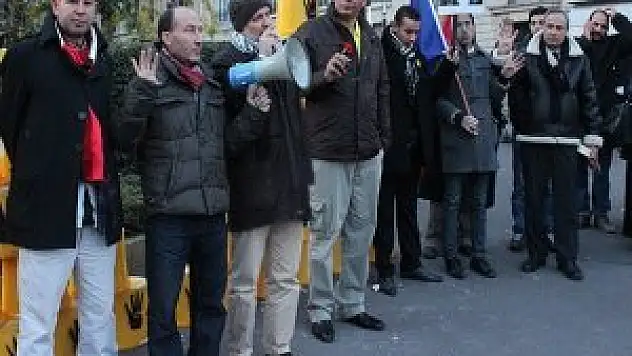 Türkiye'ye teşekkür eylemi