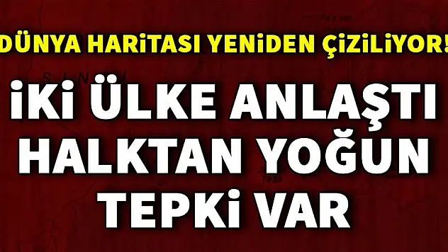 Dünya haritası yeniden şekilleniyor