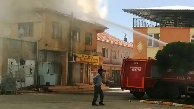 Seydişehir'de ekmek fırınında yangın