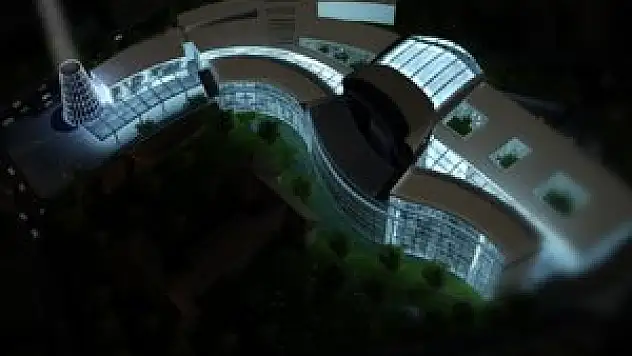 Semazen figürlü hastane projesi