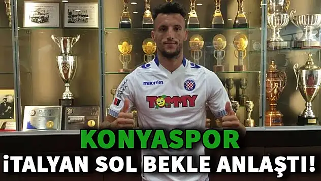 Konyaspor, İtalyan solbek ile anlaştı