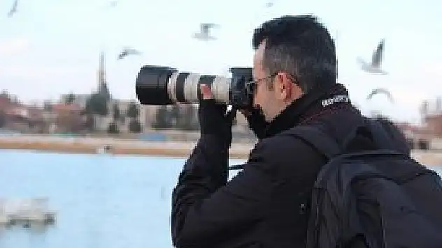 Beyşehir gölü, fotoğrafçıların ilgisini çekiyor