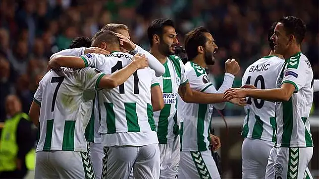 Konyaspor, Avrupa'da yükselişe geçti
