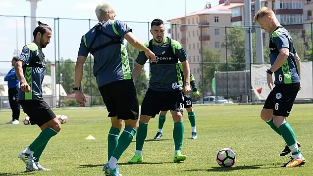 Konyaspor'da Erzurum kampı sona erdi