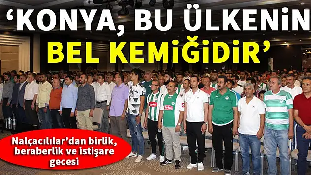 Ahmet Şan: Konya, bu ülkenin bel kemiğidir