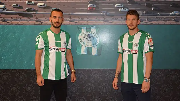 Konyaspor'dan çifte imza!