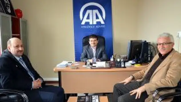 Zorlu'dan, AA Konya Bölge Müdürlüğü'ne ziyaret