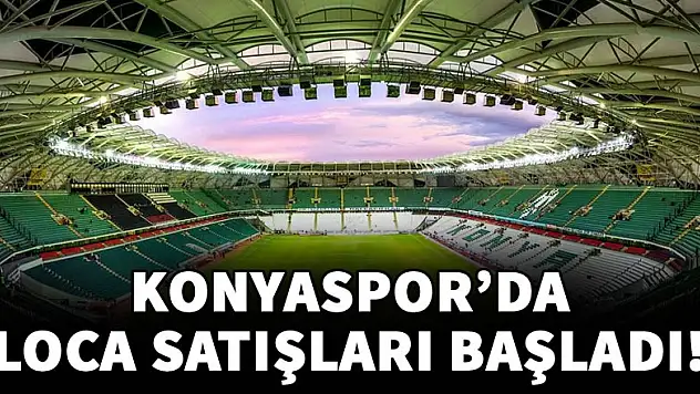 Konyaspor'da loca satışları başladı