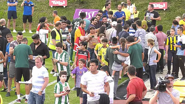 Gurbetçilerden Konyaspor'a tam destek