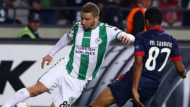 Konyaspor'da Skubic, eski takımını unutmadı