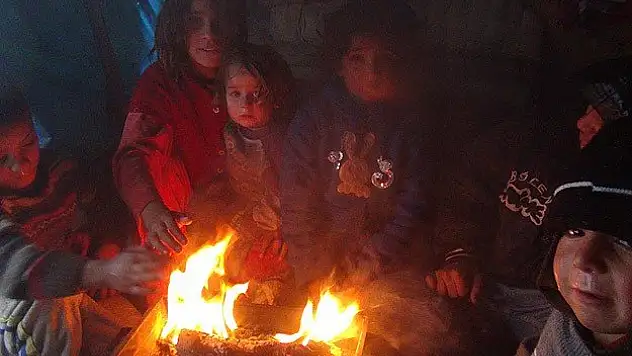 Sadece ısınmak istiyorlar