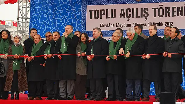 Başbakan Recep Tayyip Erdoğan, Salı günü Konya'da