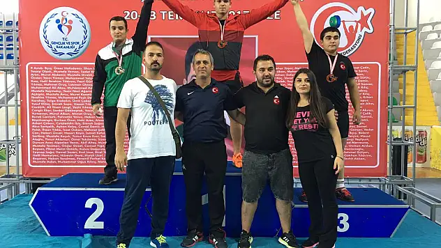 Halterde Konya rüzgârı