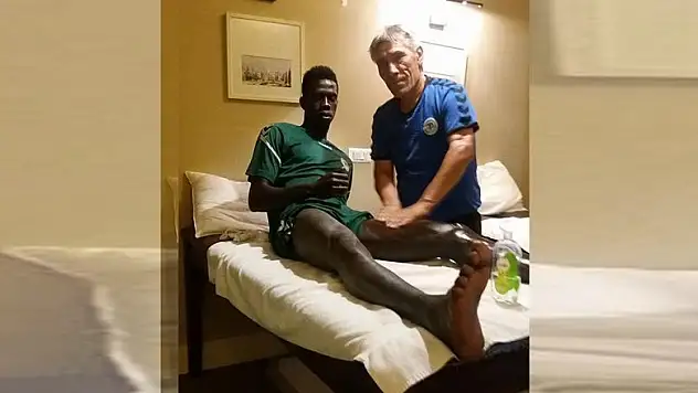 Anadolu Selçukspor'da bir siyahi! Lamine Diop