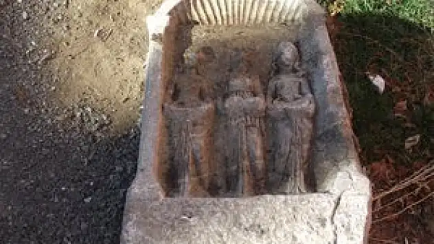 Çalınan üç bayan figürlü 280 kiloluk mermer bulundu