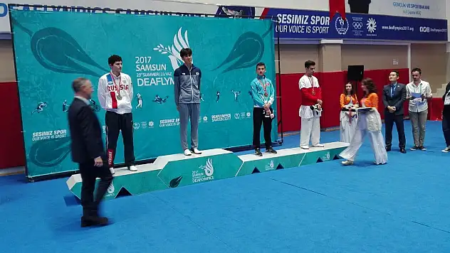 Selçuklulu sporcu olimpiyat üçüncüsü