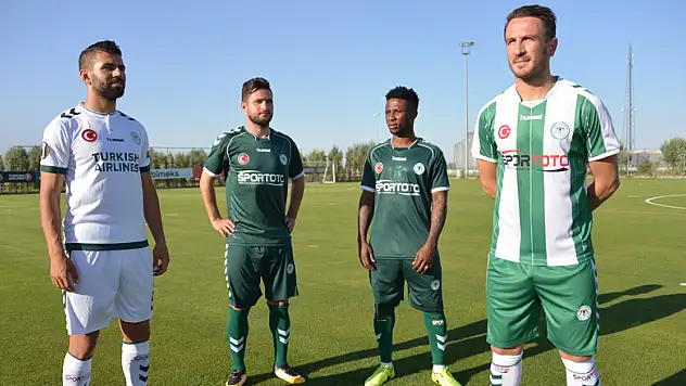 İşte Atiker Konyaspor'un yeni sezon formaları