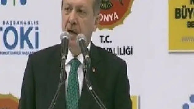 Hiç bir tehdide boyun eğmeyeceğiz - Başbakan Konya'da