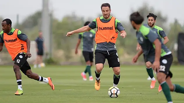 Konyaspor'da Trabzonspor maçının hazırlıkları başladı