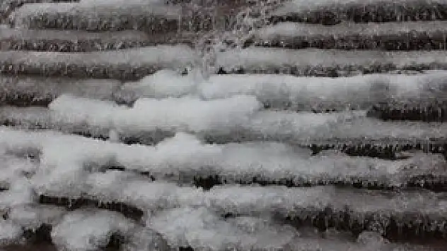 Konya'da donduran soğuk