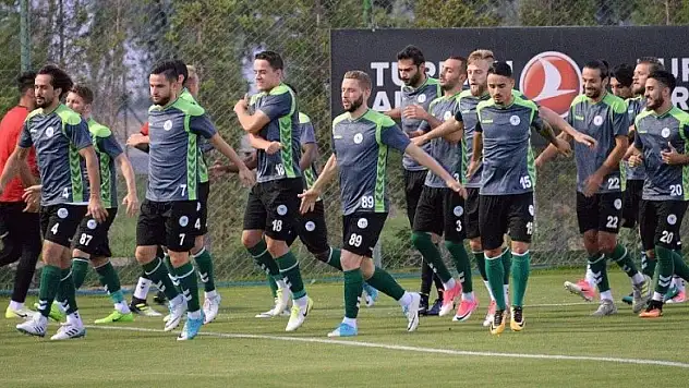 Konyaspor, Alanyaspor maçına hazırlanıyor