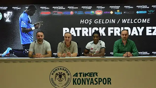 Patrick Friday Eze Atiker Konyaspor'da
