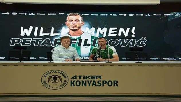 Konyaspor Petar Filipovic ile 3 yıllık sözleşme imzaladı