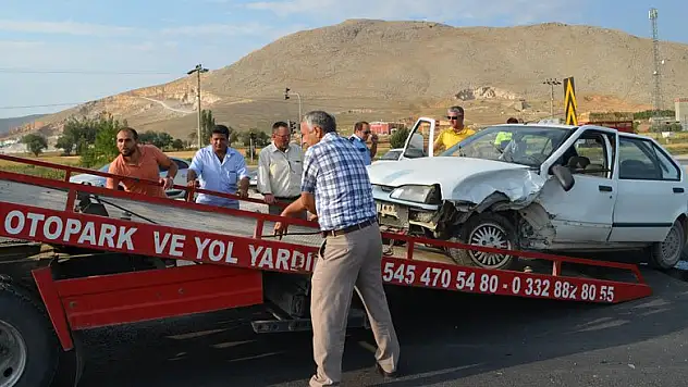 Konya'da trafik kazası: 4 yaralı