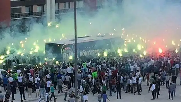 Konyaspor, meşalelerle stada gelecek
