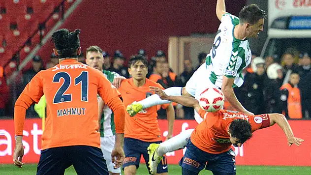 Konyaspor, Başakşehir ile 13. randevuda