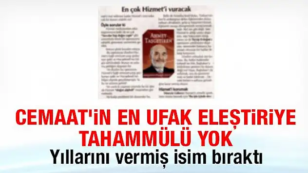 Ahmet Taşgetiren Bugün'ü bıraktı