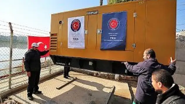 TİKA'dan Gazze'ye jeneratör