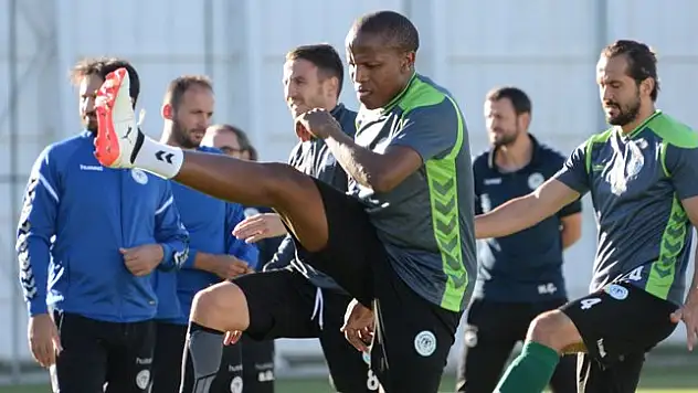 Manyama,ilk antrenmanına çıktı
