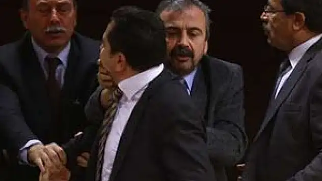 Recep Akdaş ve BDP'li vekil yumruklaştı