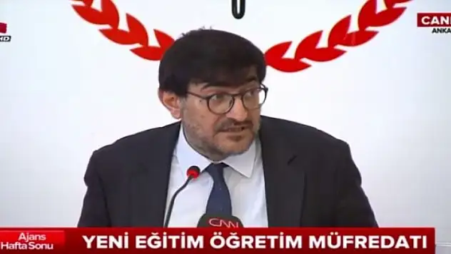 Yeni eğitim öğretim müfredatı hakkında açıklama