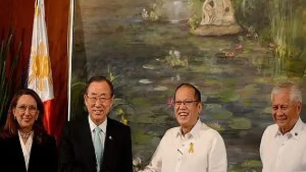 BM Genel Sekreteri Ban Filipinler'de