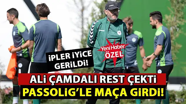 Hocaya rest çekti, passolig ile maça girdi!