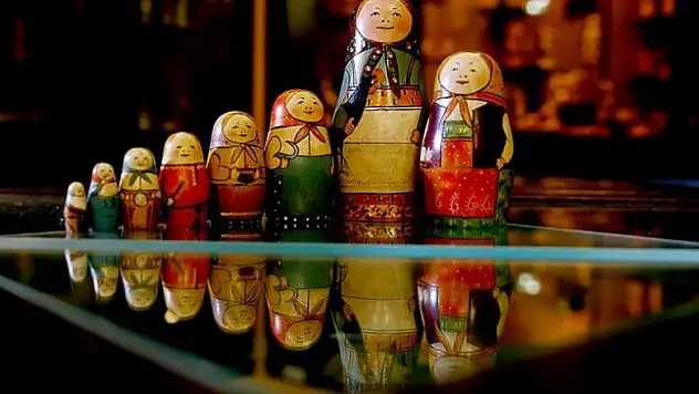 Rusya'nın simgesi matruşka bebekler