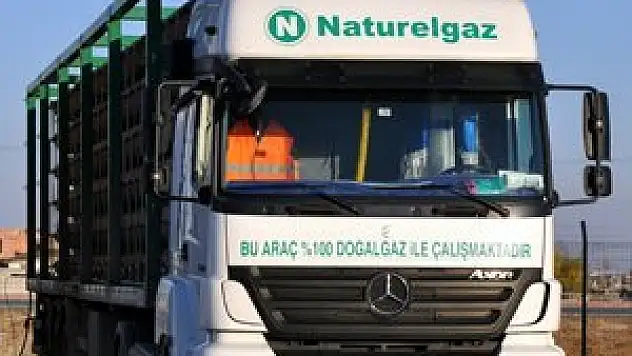'Doğalgaz'la çalışan kamyonlar hem çevreci hem tasarruflu