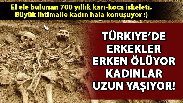 Türkiye'de kadınlar erkeklerden daha uzun yaşıyor!