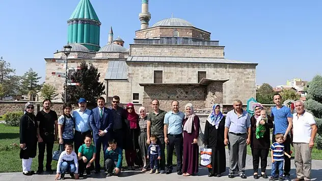 Madenciler, Mevlana Müzesi'nde dua etti