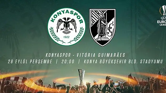 Atiker Konyaspor - Vitoria Guimaraes | İLK 11'LER