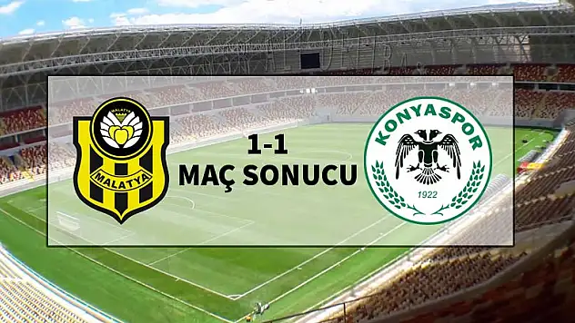 Yeni Malatyaspor 1-1 Atiker Konyaspor