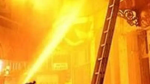 Kızılcahamam'da yangın: 1 ölü