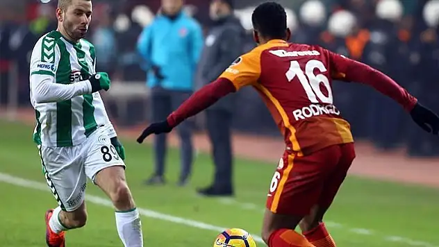 Konyaspor - Galatasaray ilk 11'ler belli oldu! Lig tarihinde bir ilk