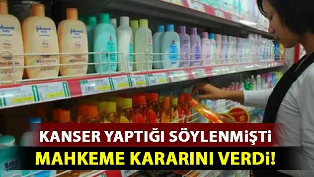 'Kanser yapıyor' denilmişti! Mahkemeden flaş karar