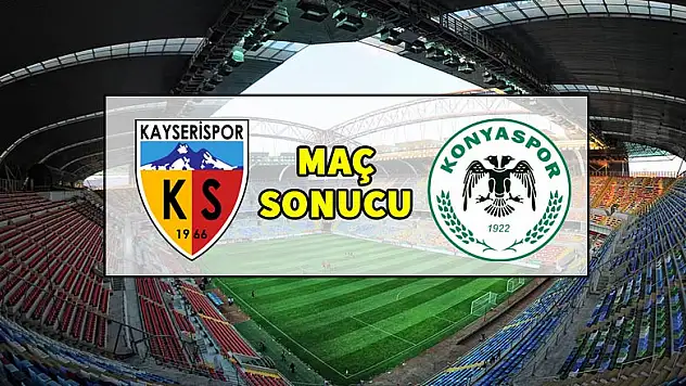 Kayserispor 2-1 Konyaspor | MAÇ SONUCU
