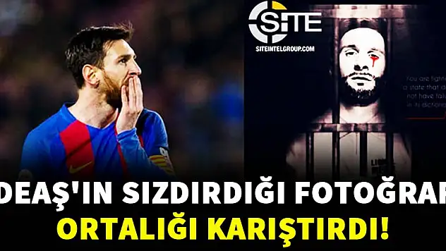 DEAŞ'ın sızdırdığı fotoğraf ortalığı karıştırdı!